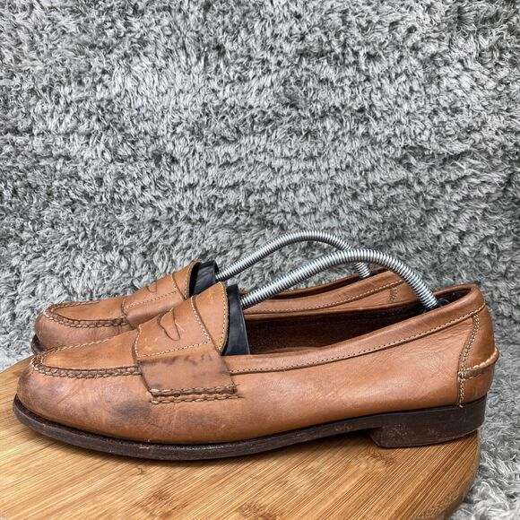 Cole Haan Leather Slip On Penny Loafers Dress Shoes 3103 Men's 11 E - Picture 2 of 11